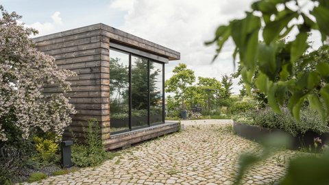 Dachgarten mit Begrünung