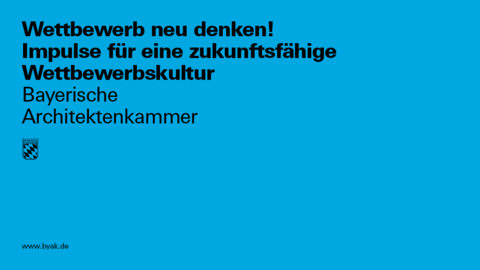 Wettbewerb neu denken Flyer