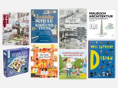 Übersicht über Kinderbücher rund um das Thema Architektur