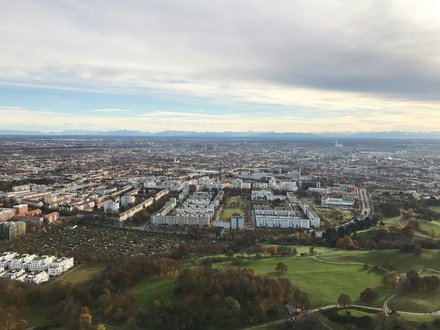 Luftbild einer Stadt
