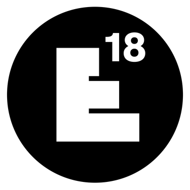 Grafisches Symbol zu Europan 18 in schwarzem Kreis.