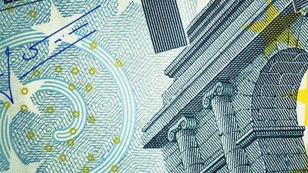 Bild eines Euro-Geldscheines.