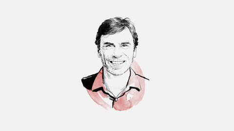 Illustration eines Mannes
