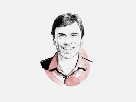 Illustration eines Mannes