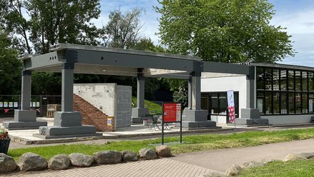 Ein Re-Use-Experimentalbau.