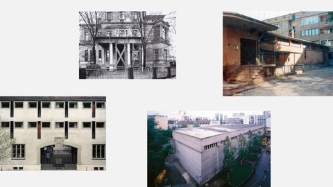 Collage aus vier Bildern