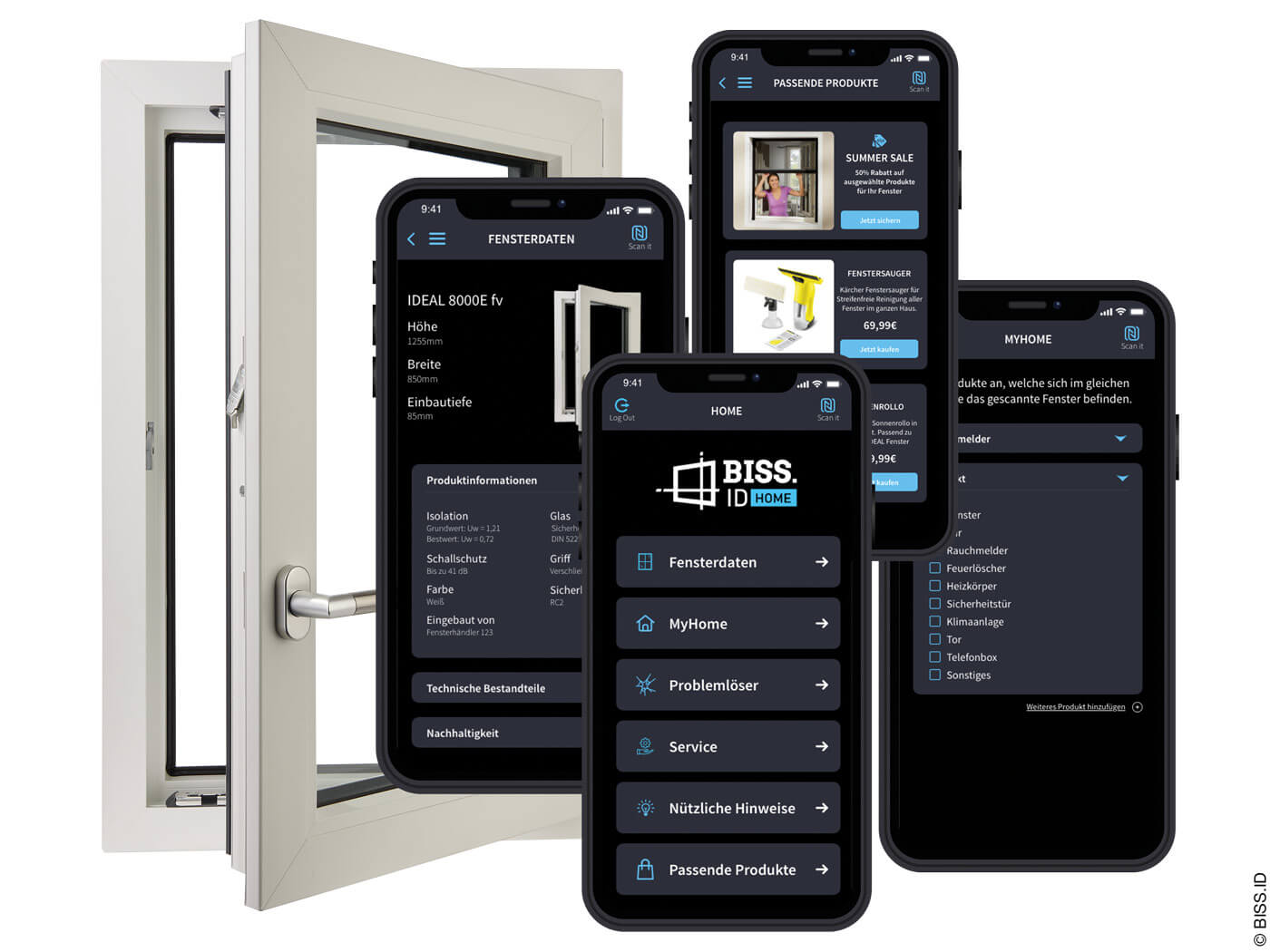 NFD-Chips im Fensterbau