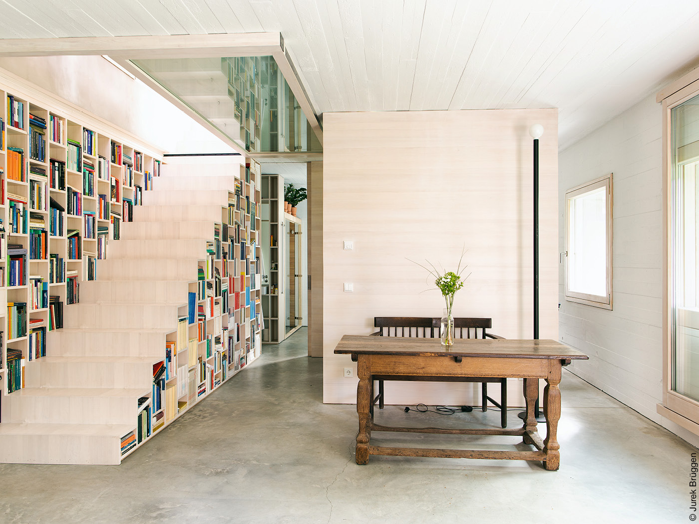 Souterrain mit Treppe