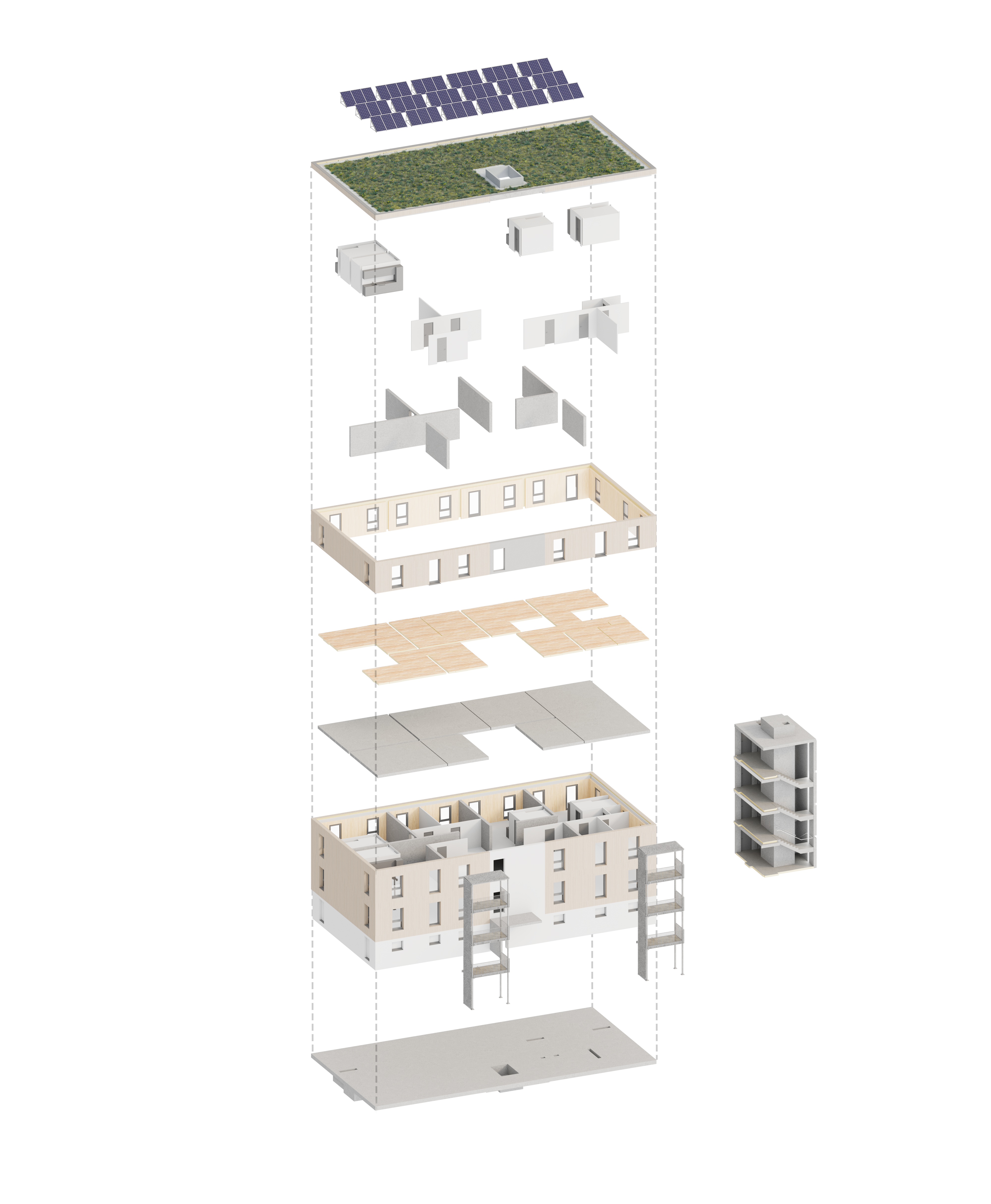 Explosionszeichnung von MOLENO®