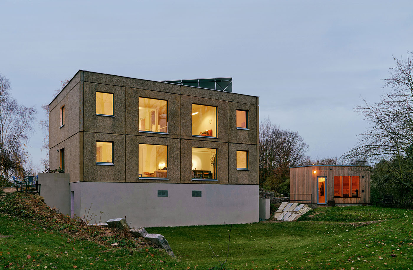 Das Palais Brut als Plattenbau nach dem Umbau