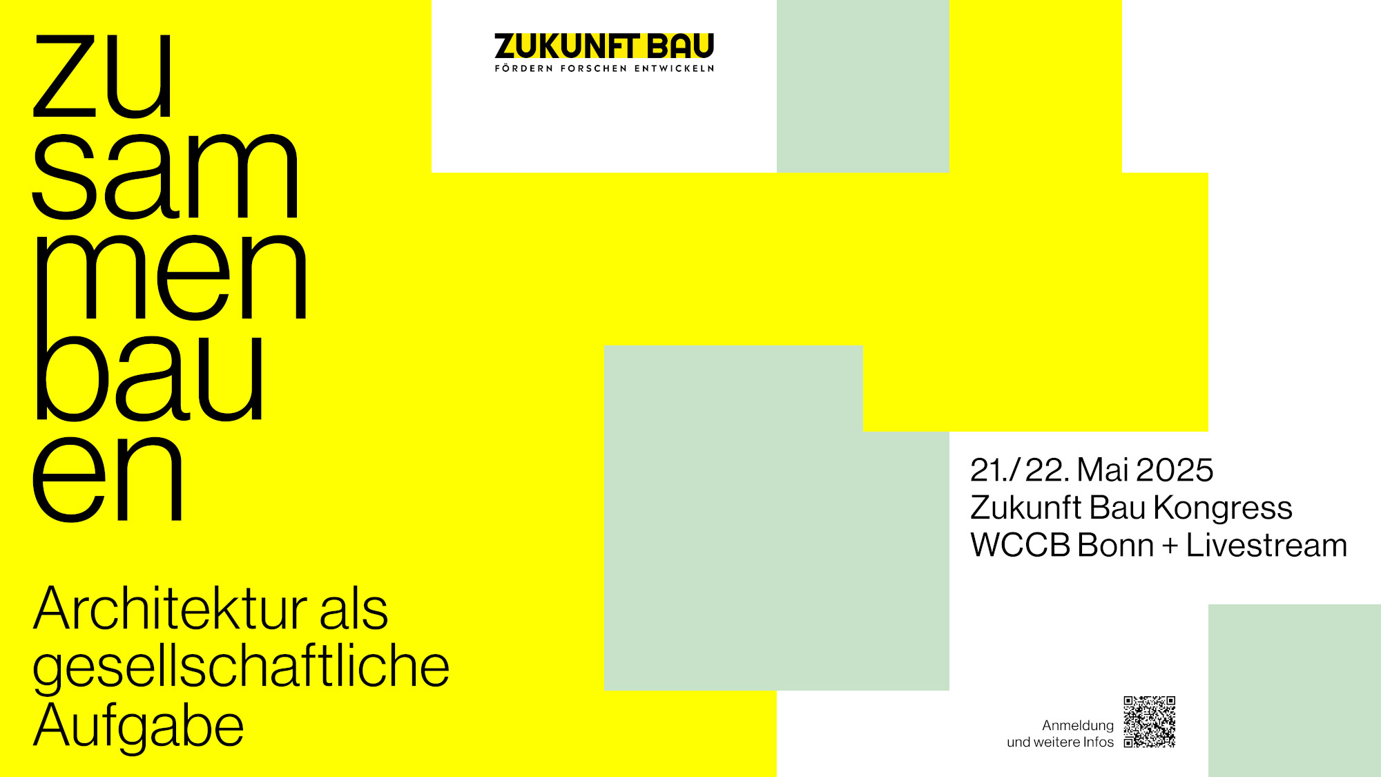 Logo des Zukunft Bau Kongress