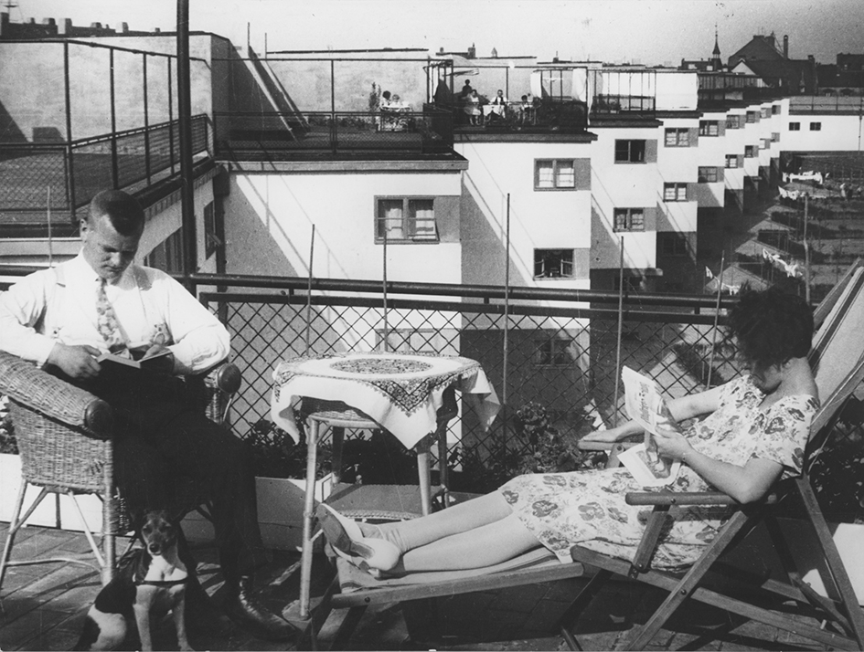 Altes Foto aus dem neuen Frankfurt