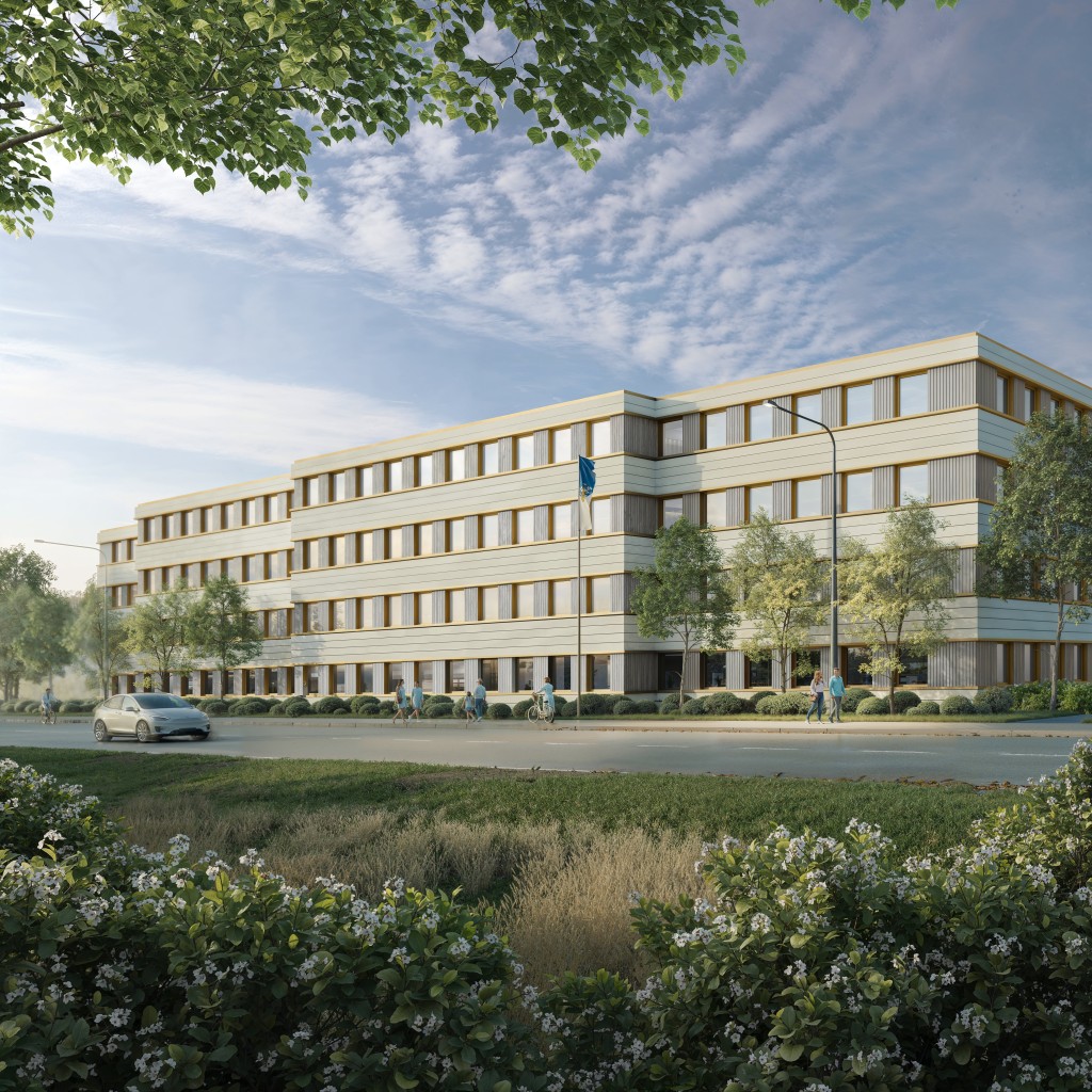 Verwaltungsgebäude im thüringischen Eisenberg