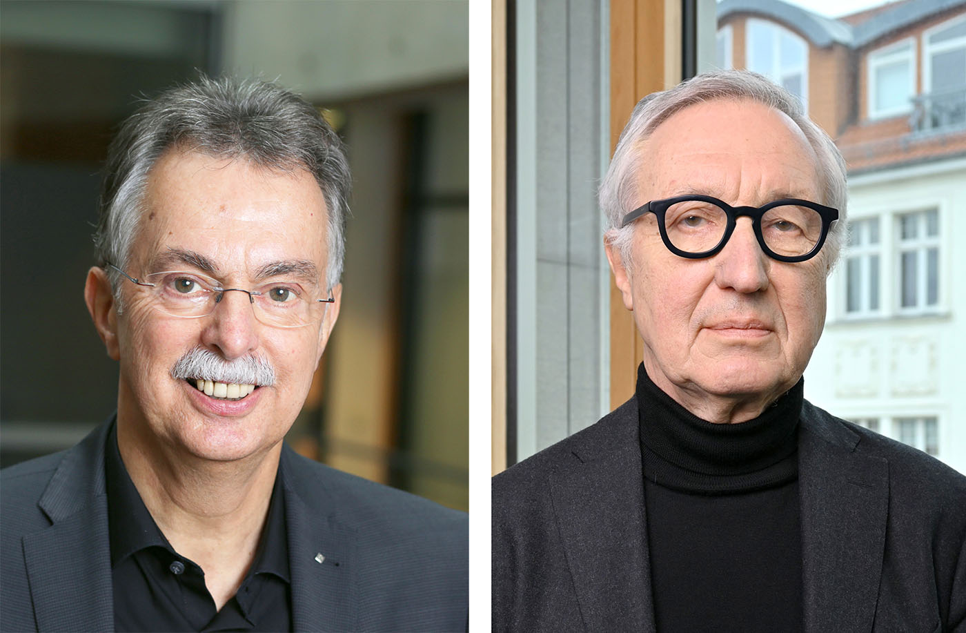 Ernst Uhing und Hartmut Rüdiger