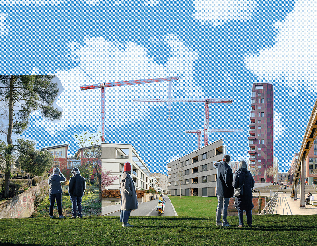 Collage zum Thema Stadtplanung