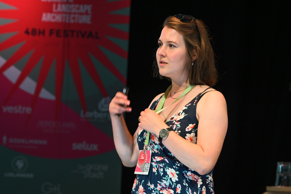 Luisa Richter auf der Bühne